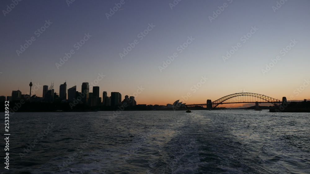 Obraz premium Sunset over Sydney