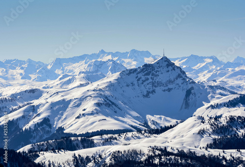 kitzbuheler horn in the Austrian Alps photo