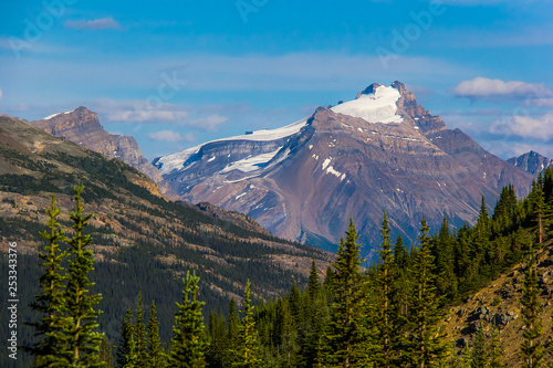 Glacier in the high country, Canadian Rockies