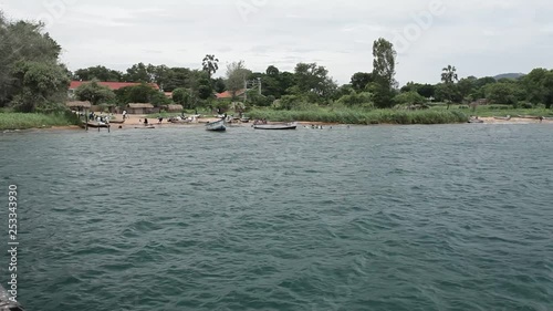 Malawi Fishing beach Pan and Tilt photo