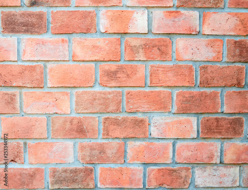 Brick wall texture grunge background with vignetted corners