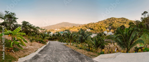 Panoramic view. Unnamed Road Tambon Patong, Amphoe Kathu photo