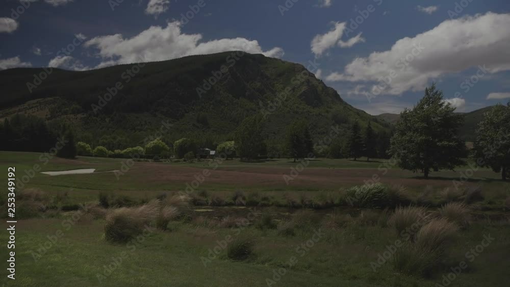Beutiful Landscape. Field and mountains Beutiful Landscape. Field and mountains