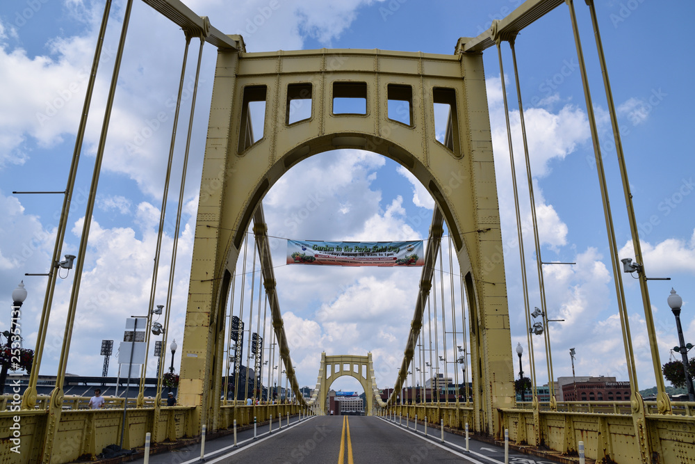 Obraz premium Pittsburgh Bridge