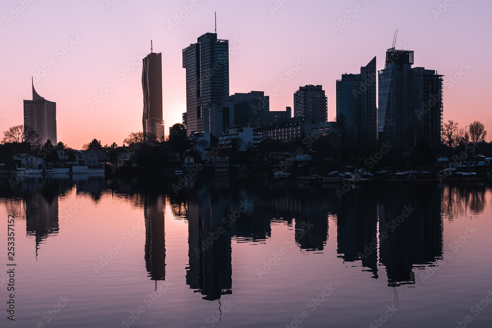 Fototapeta premium Donaucity Wien