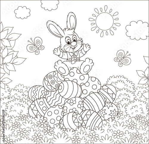 Little Easter Bunny on a pi...