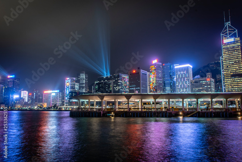 Honk Kong  November 2018 - beautiful night city