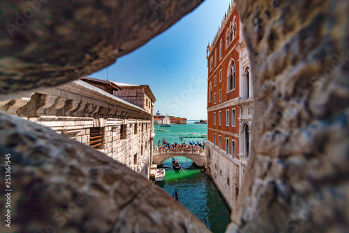 Picturesque streets in Venice