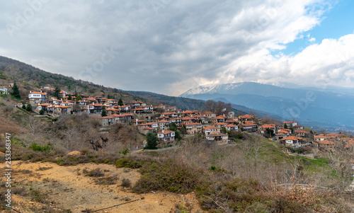 Palaios Panteleimonas Village in Leptokaria region Greece © popovj2
