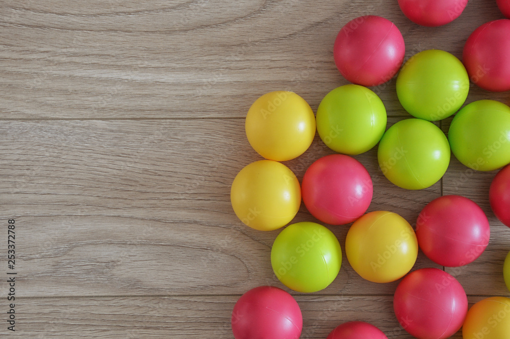Obraz premium background with colorful balls