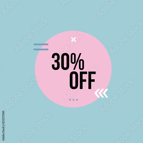 Trendy geometric templates for social media posts. 