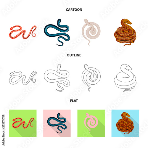 Vector illustration of mammal and danger symbol. Collection of mammal and medicine vector icon for stock.