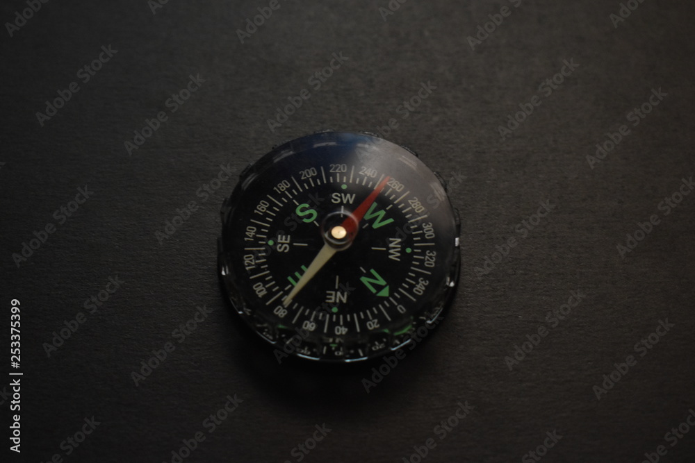 A toy compass. A toy compass.