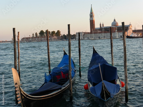 Venice italy, gondolas