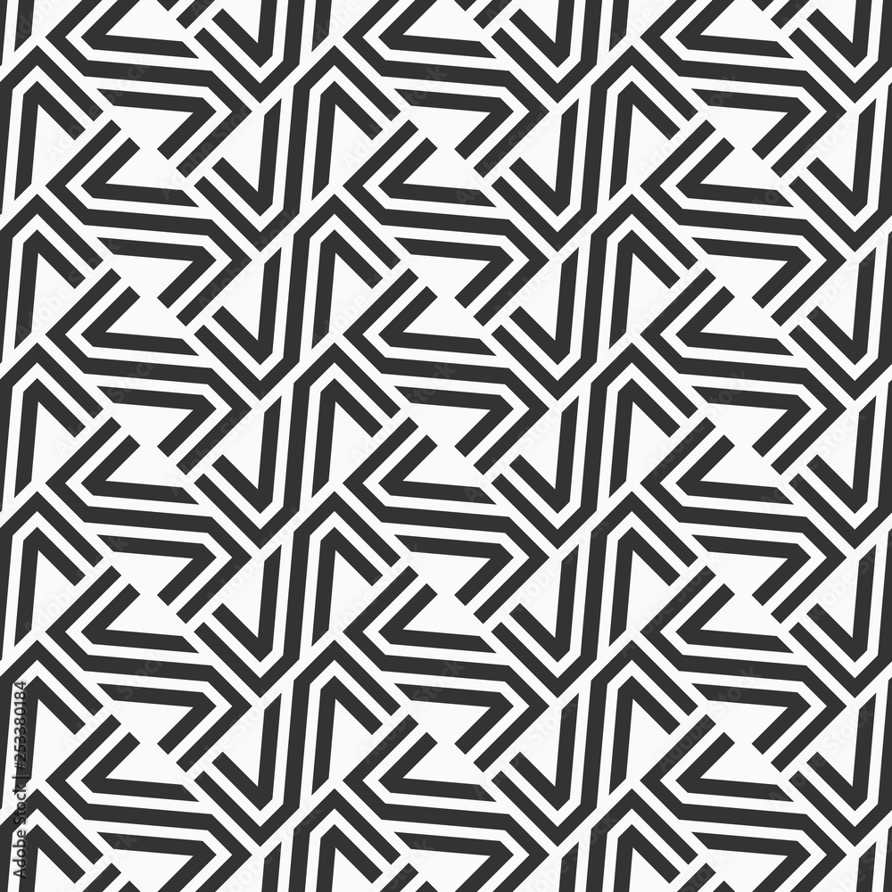 Abstract seamless patters from striped elements. Abstract seamless patters from striped elements.