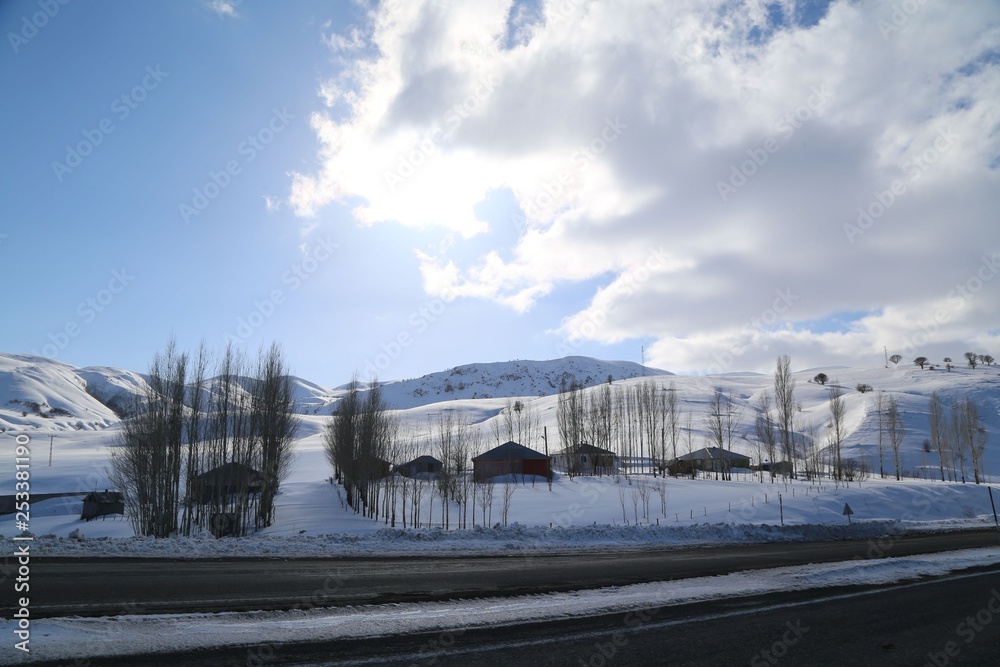 fabulous winter photos .Bingol Turkey fabulous winter photos .Bingol Turkey