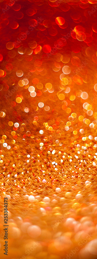 Blurred golden background, bokeh og glitters on fabric, Festive warm backdrop with copy space. Blurred golden background, bokeh og glitters on fabric, Festive warm backdrop with copy space.