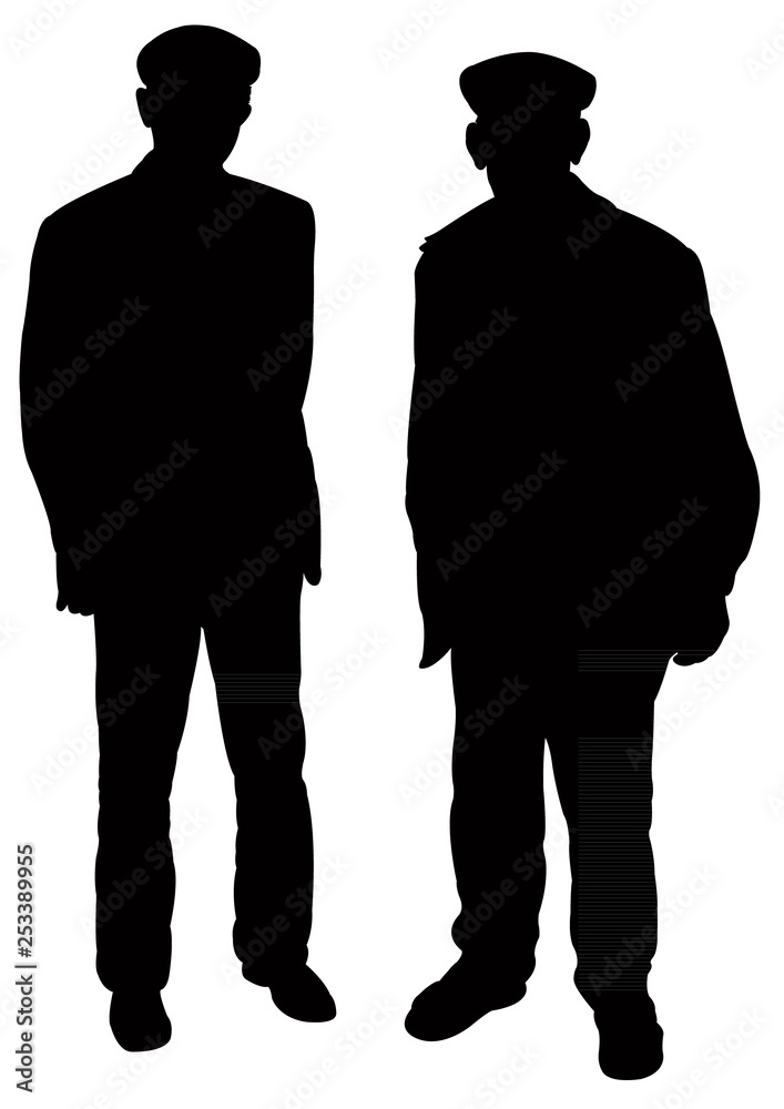 two men together, silhouette vector two men together, silhouette vector