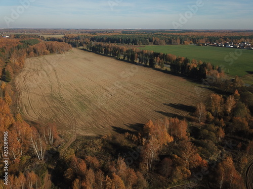 Photography Panorama sity copter moscow