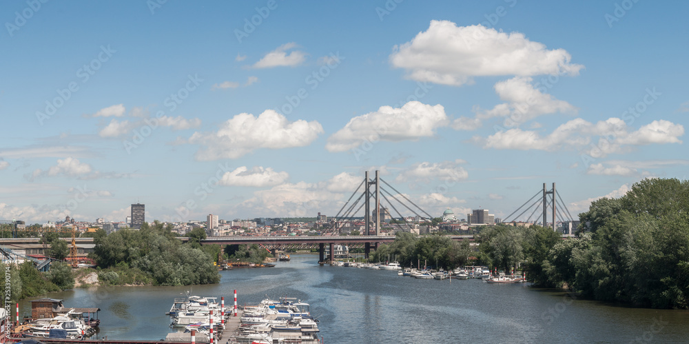 Obraz premium View of Belgrade