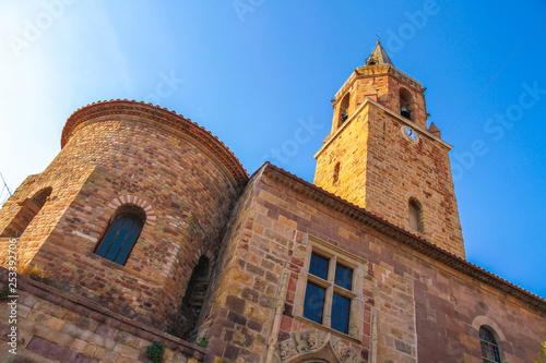 Bell tower of the Frejus Cathedral