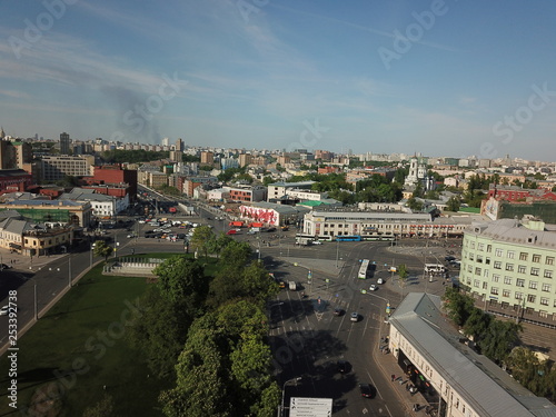 Photography Sity panorama sky view moscow