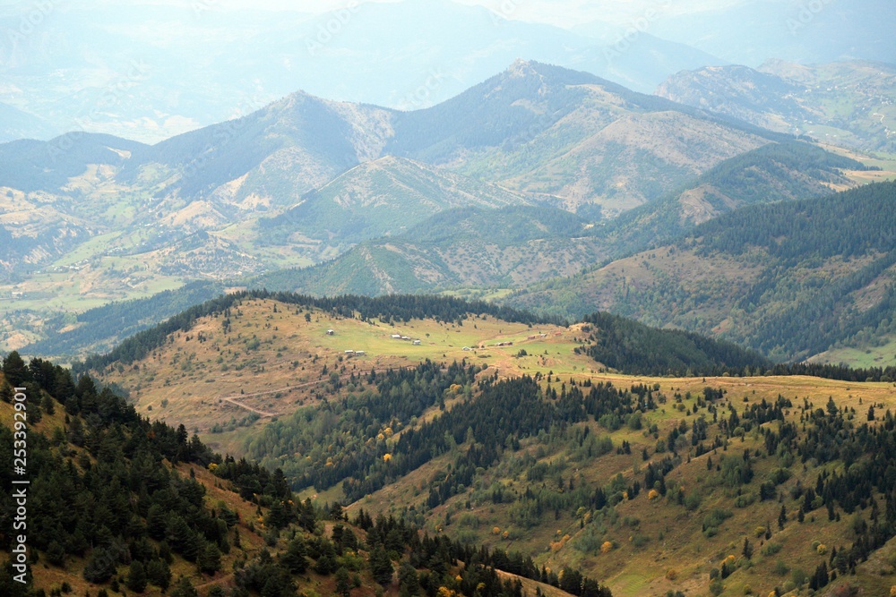 Naklejka premium magnificent wallpaper and landscapes artvin savsat