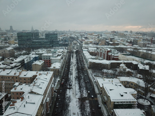 Photography Copter panorama moscow sky
