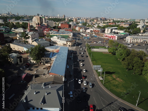 Photography Copter panorama moscow sky