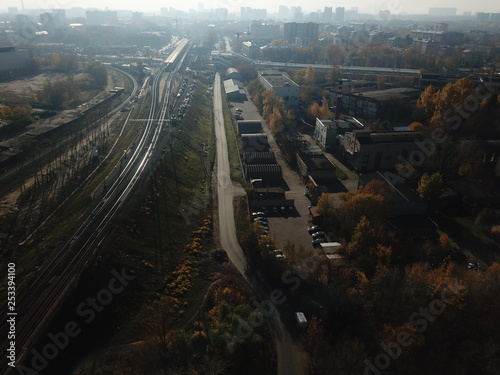 Photography Copter panorama moscow sky