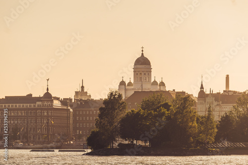 Helsinki golden hour