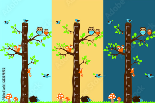 Arbol medidor infantil