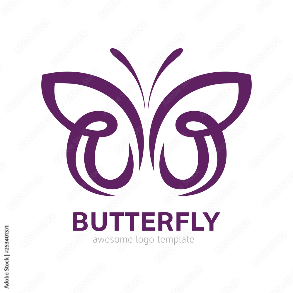 Butterfly Logo Template Butterfly Logo Template