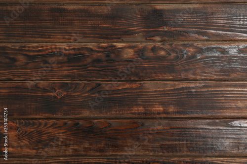 Texture of wooden surface as background, space for text