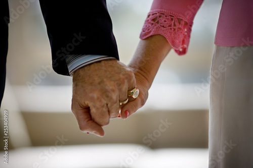 hand holding