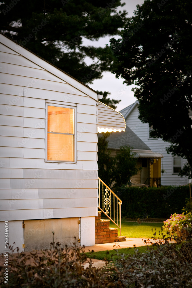 Light coming through a window of a house. Light coming through a window of a house.