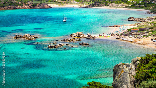 Sardinian sea bay