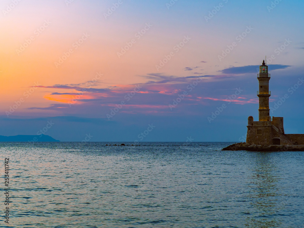 Old Venetian Lighthouse - Chania, Greece