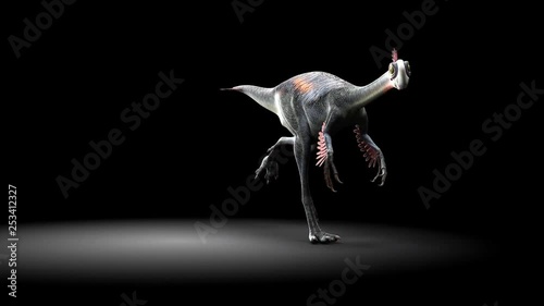 Gigantoraptor animation photo