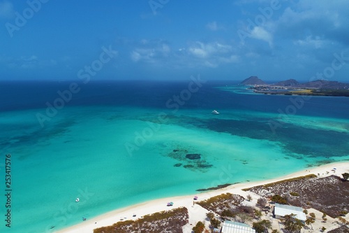 Los Roques, Caribbean Sea, Venezuela: Vacation, travel, resort, peace, tranquility. Tropical travel. Deserted beach. Travel destination. Tourism point. Postal card. Paradisiac beach.