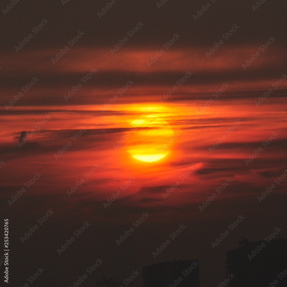 Fototapeta premium Sunset