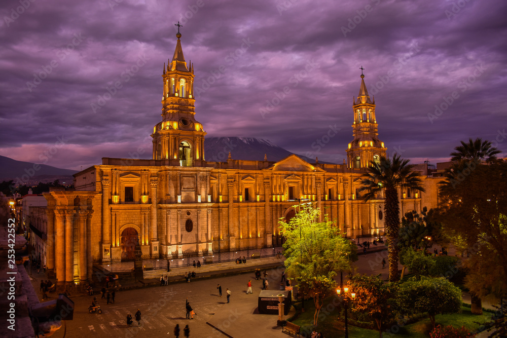 Fototapeta premium Cathedrale in Arequipa