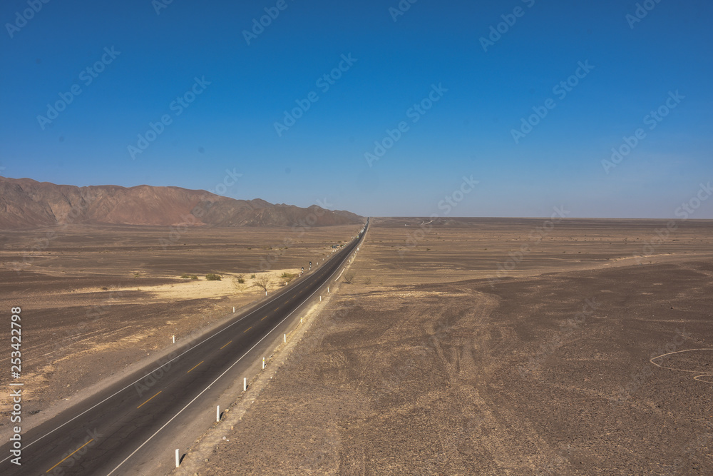 Road in Peru, Nazca