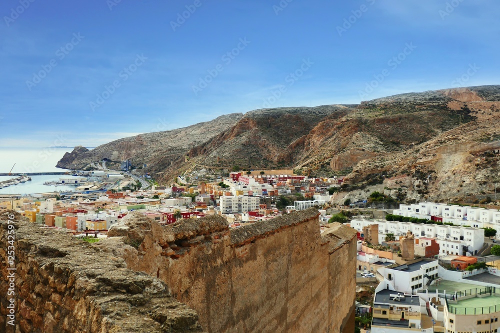 Impressionen aus der Stadt Almería, Spanien