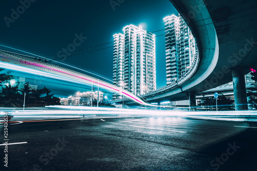 Photography Urban roads and blurred lights..
