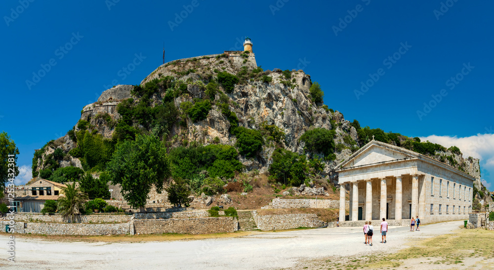 St. George's Church in the Old Fortress in Kerkyra, Corfu, Greece