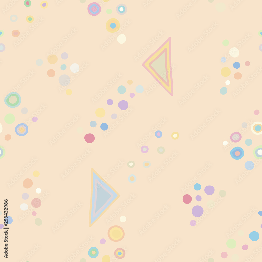 Seamless vector pattern. abstract geometrical background with hand drawn decorative tribal elements. Print with ethnic, folk, traditional motifs. Graphic geometric illustration for wrapping, wallpaper