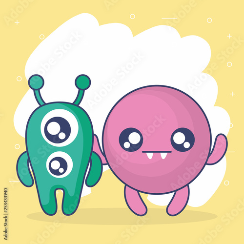 crazy monsters comic characters