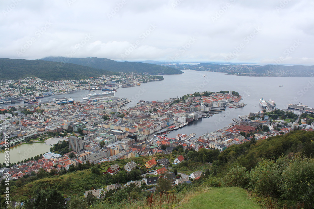 Fototapeta premium city viewpoint