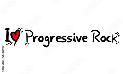 Progressive Rock music style love